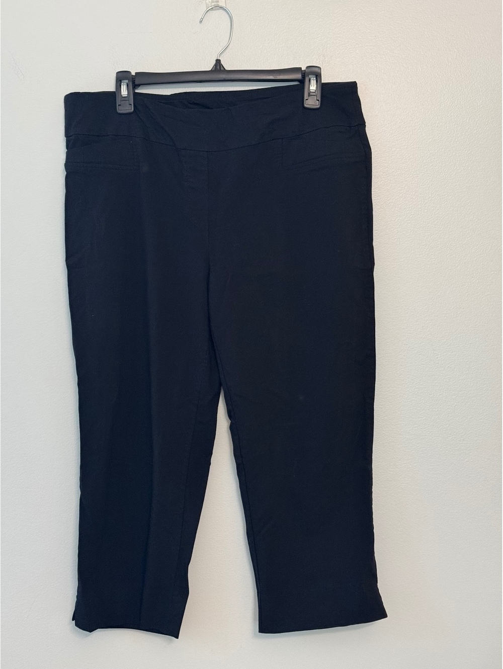 Zac & Rachel Black Cropped Dress Pants Size 14